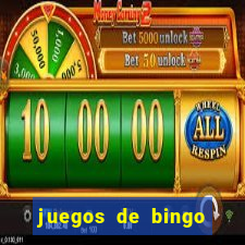 juegos de bingo dinero real