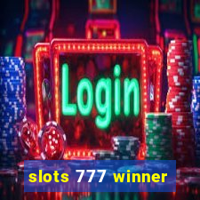 slots 777 winner