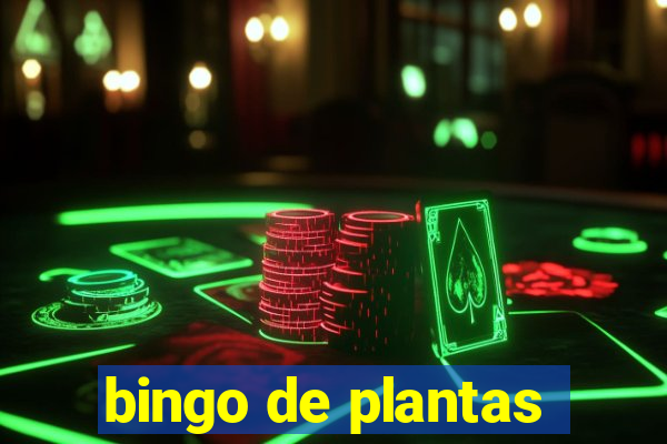 bingo de plantas