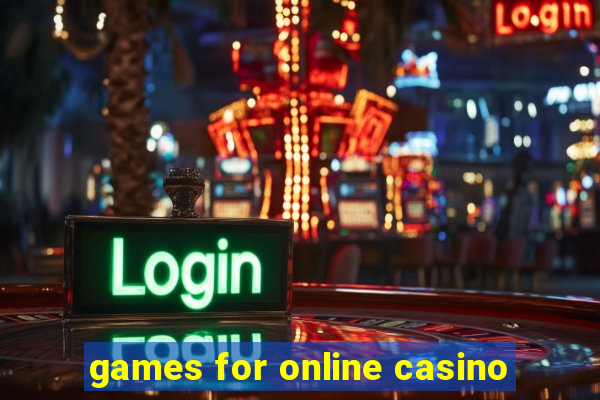 games for online casino