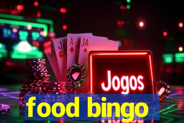 food bingo