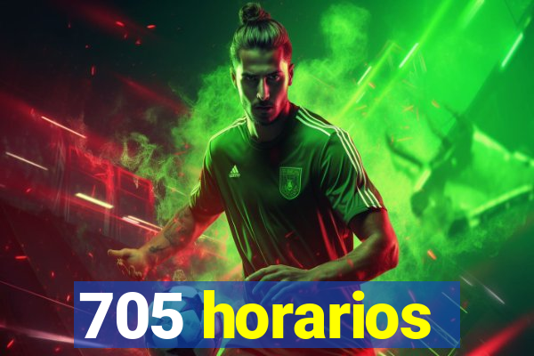 705 horarios