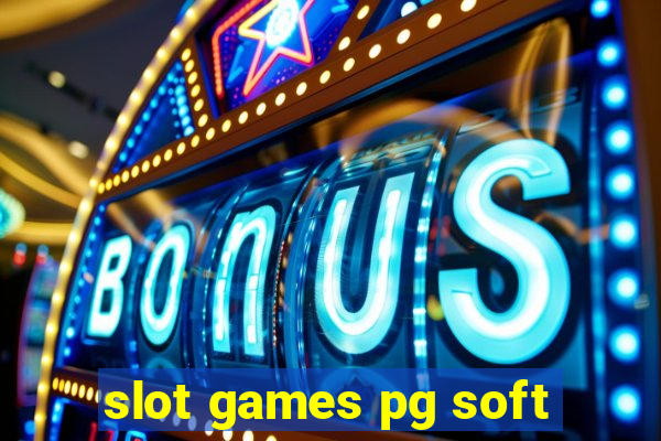 slot games pg soft