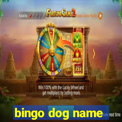 bingo dog name