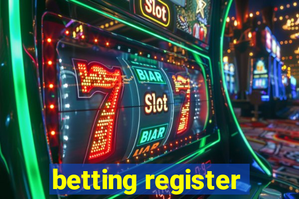 betting register