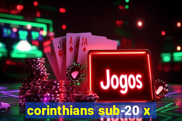 corinthians sub-20 x