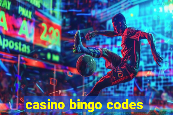 casino bingo codes