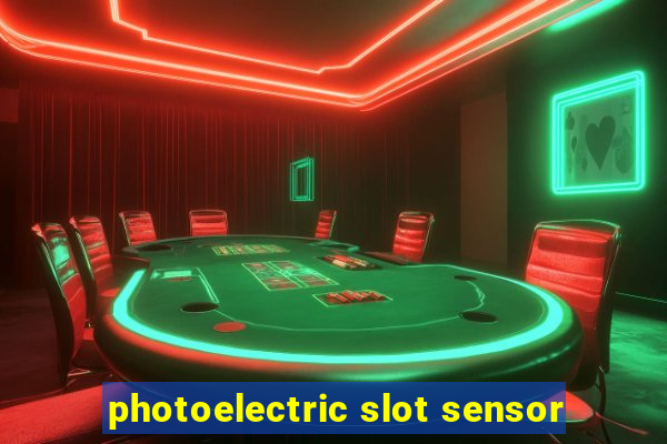 photoelectric slot sensor