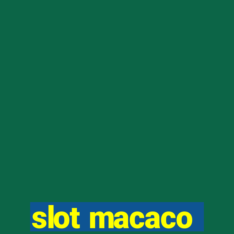 slot macaco