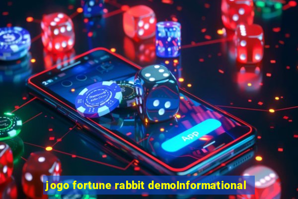 jogo fortune rabbit demoInformational