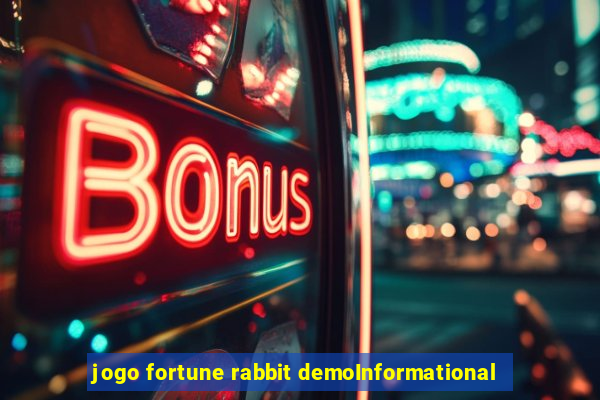 jogo fortune rabbit demoInformational