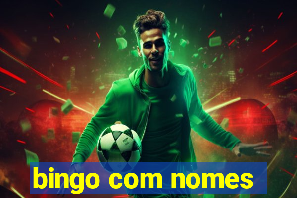 bingo com nomes