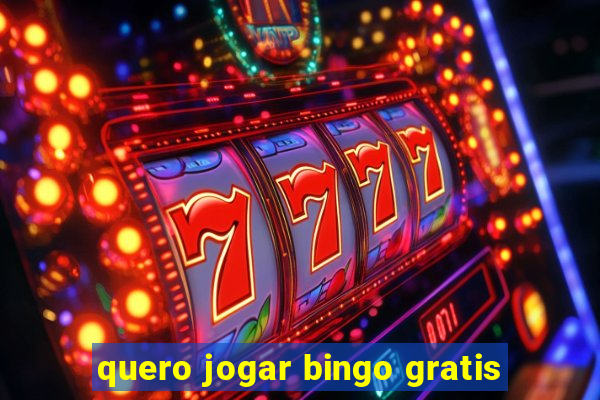 quero jogar bingo gratis