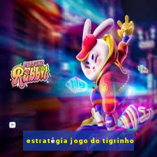 estratégia jogo do tigrinho