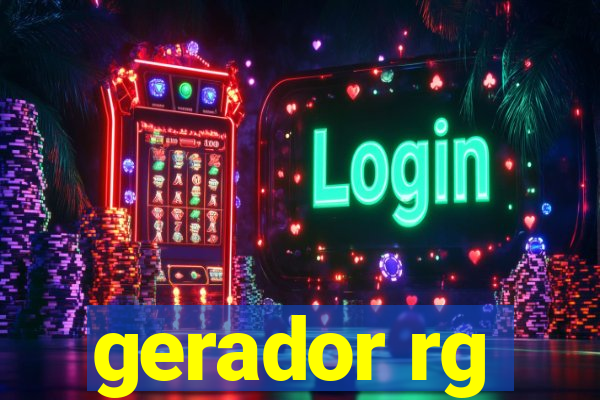 gerador rg