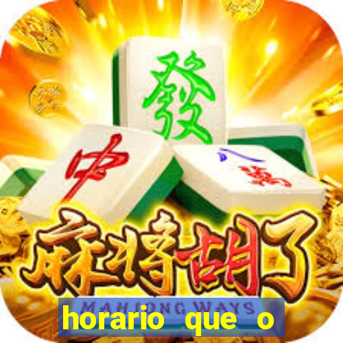 horario que o fortune dragon pg