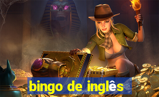 bingo de inglês