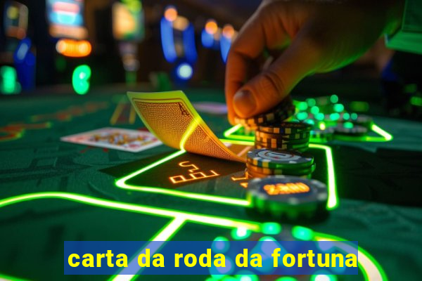 carta da roda da fortuna