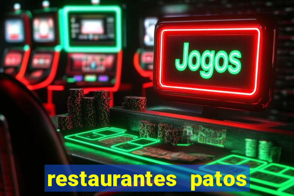 restaurantes patos de minas