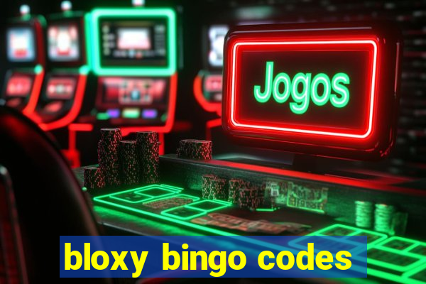 bloxy bingo codes