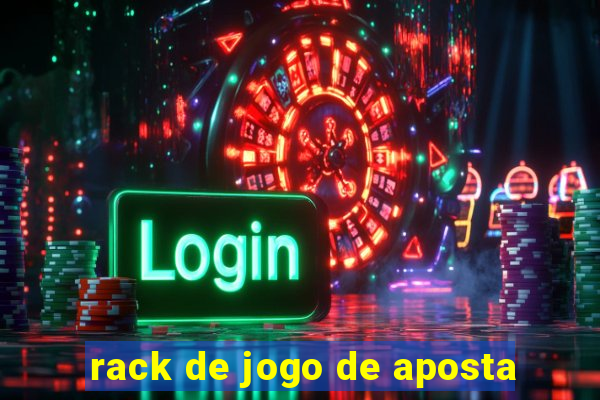 rack de jogo de aposta