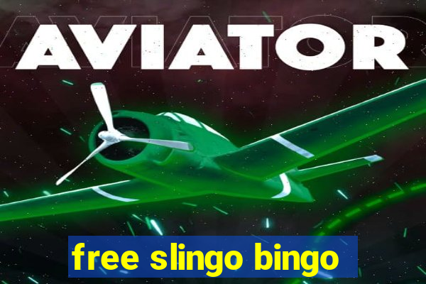 free slingo bingo