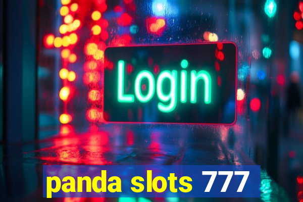 panda slots 777