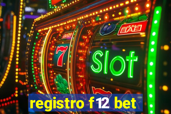 registro f12 bet