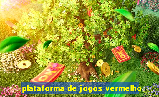 plataforma de jogos vermelho