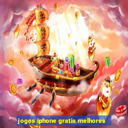 jogos iphone gratis melhores