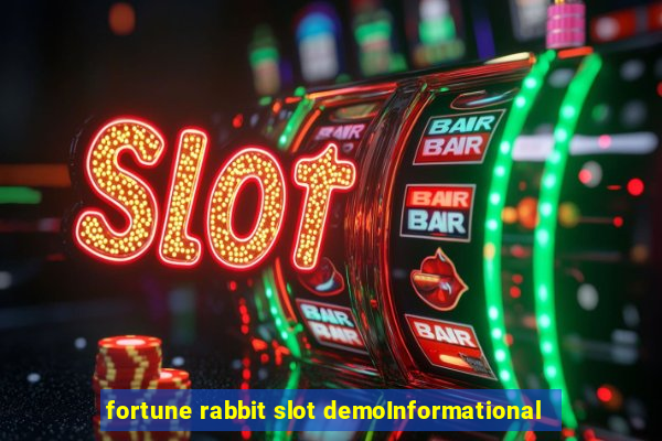 fortune rabbit slot demoInformational