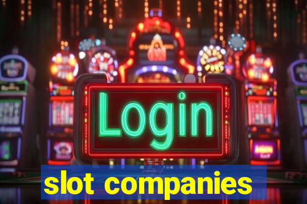 slot companies