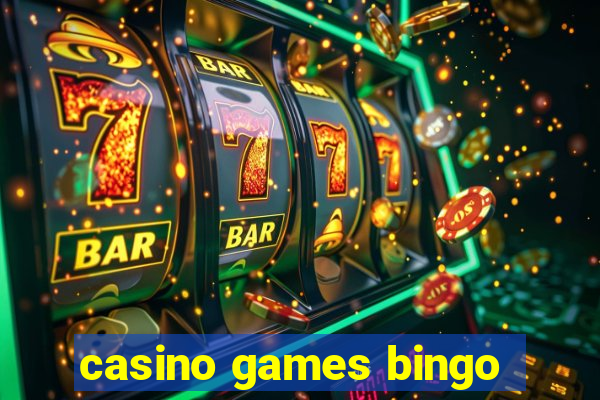 casino games bingo