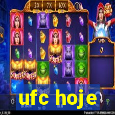 ufc hoje