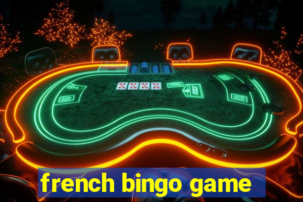 french bingo game