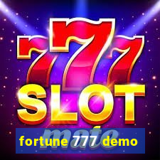 fortune 777 demo