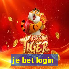 je bet login