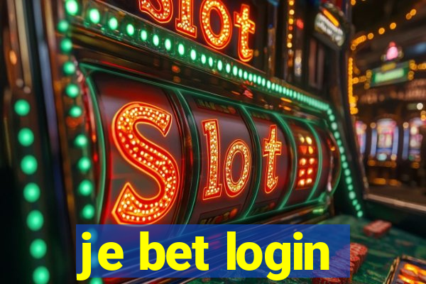 je bet login