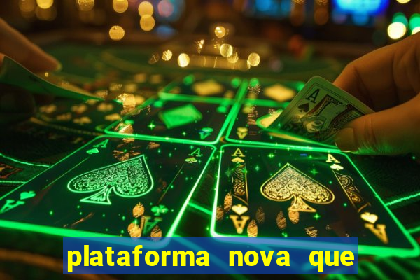 plataforma nova que da b?nus no cadastro