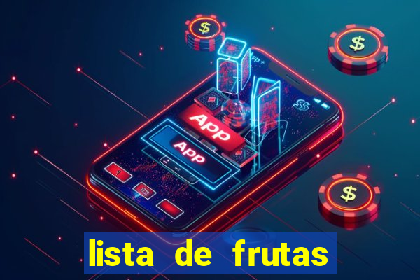 lista de frutas nativas do brasil