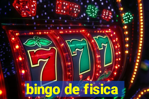 bingo de fisica