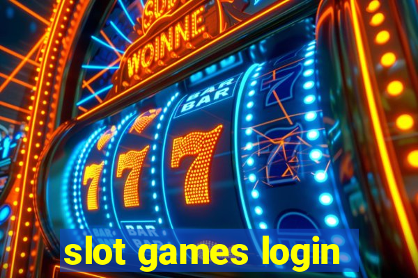 slot games login