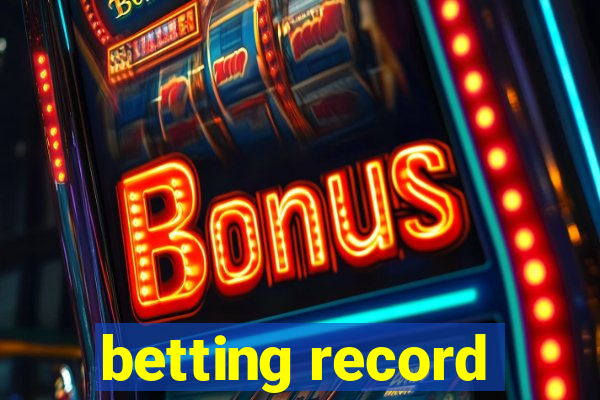 betting record