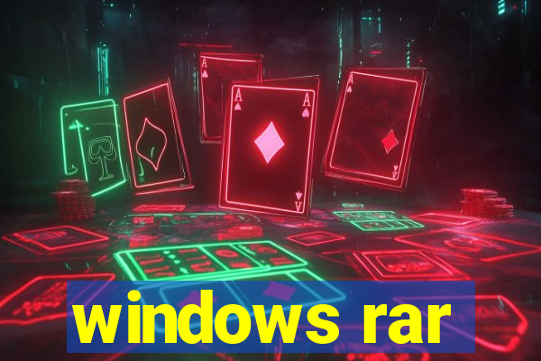 windows rar