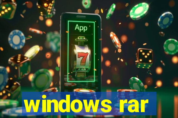 windows rar