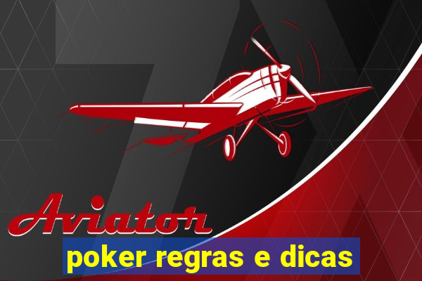 poker regras e dicas