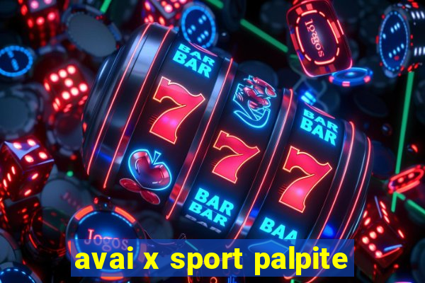 avai x sport palpite