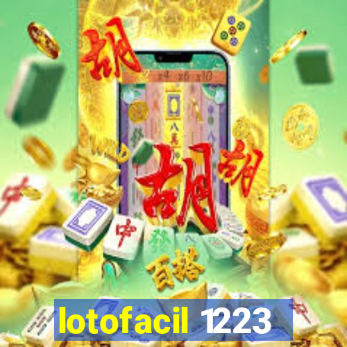 lotofacil 1223