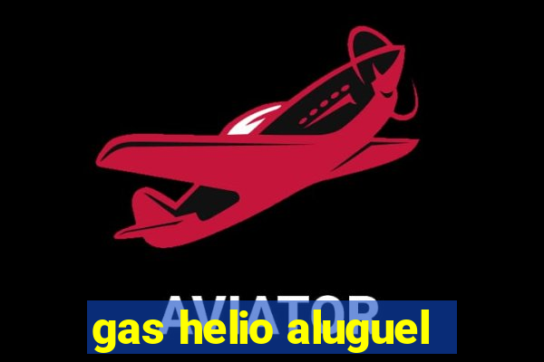 gas helio aluguel