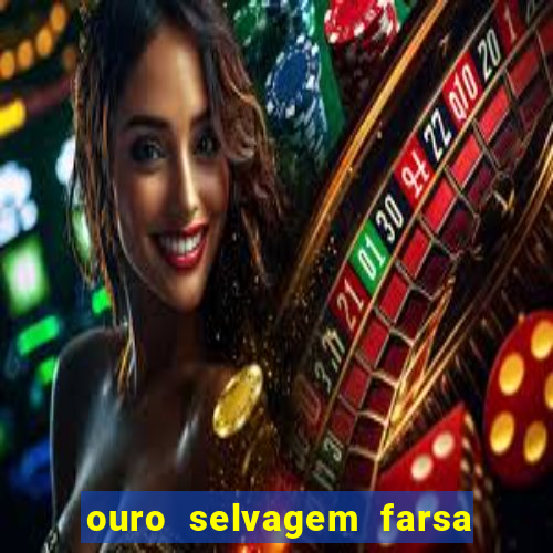 ouro selvagem farsa ouro selvagem o que aconteceu